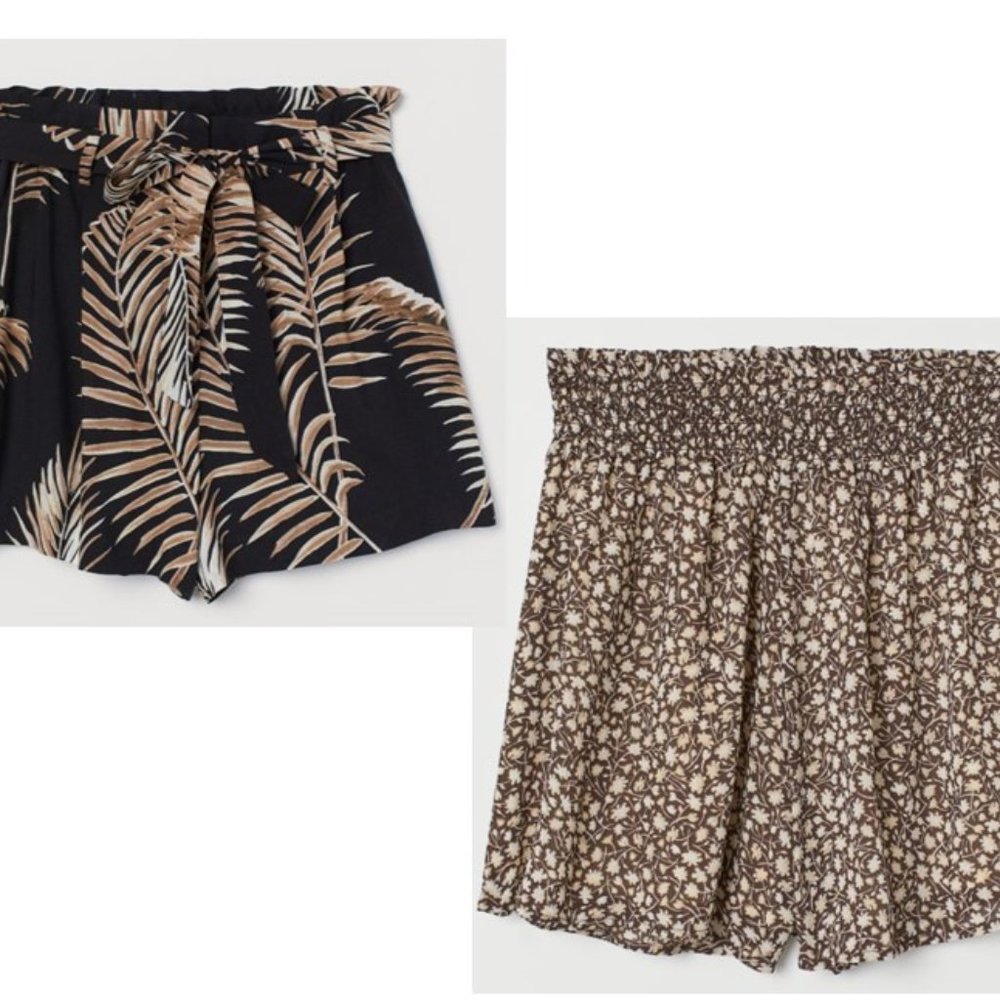 Paperbag Shorts - High Waist Shorts - 2 Pairs! - NWT